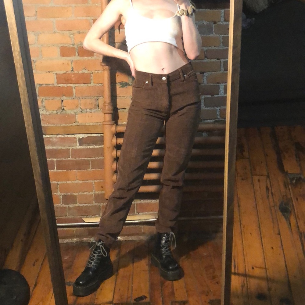 Urban Outfitters Brown Corduroy Pants Size 25